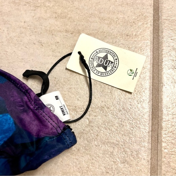 Adüh UPF 50 Benjamin Franklin 2-Piece Bikini Set Blue/Purple/Pink Size M lace up - Picture 4 of 10